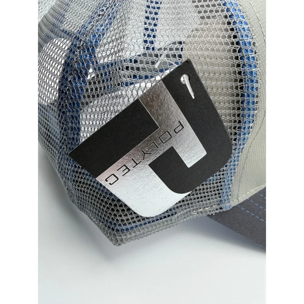Honda Grey Charcoal Mesh Back Trucker Hat K-Products Adjustable Snapback Cap
